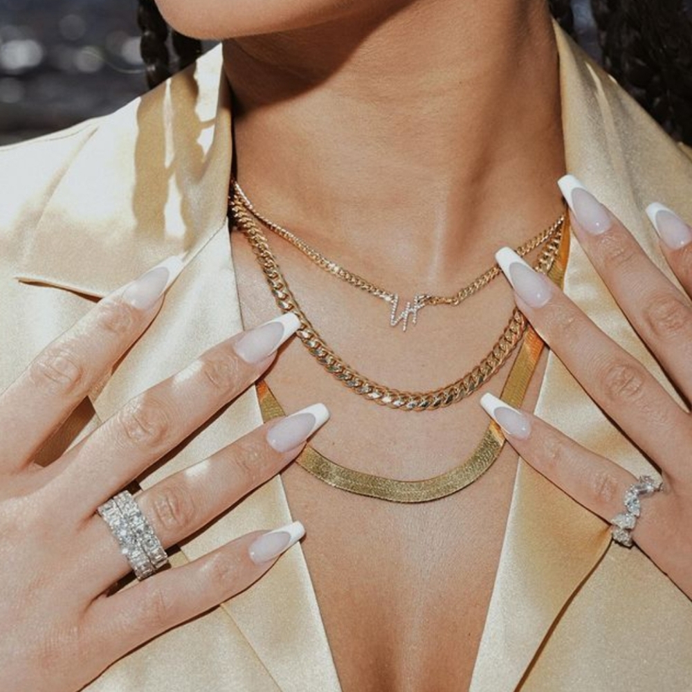 Pria Herringbone Necklace